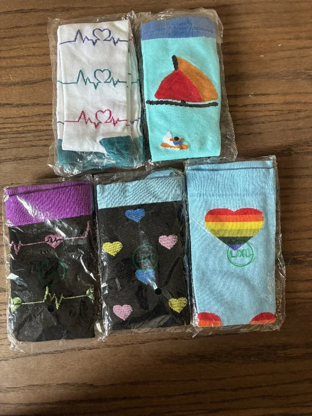 Compression Sock Lot (21Pairs); 5 still in Packaging; L/XL; Multicolor;